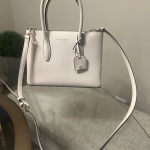 Kate Spade Light Gray Satchel